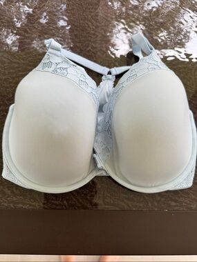 Bare Necessities Light Blue Lace-Accent T-Shirt Bra